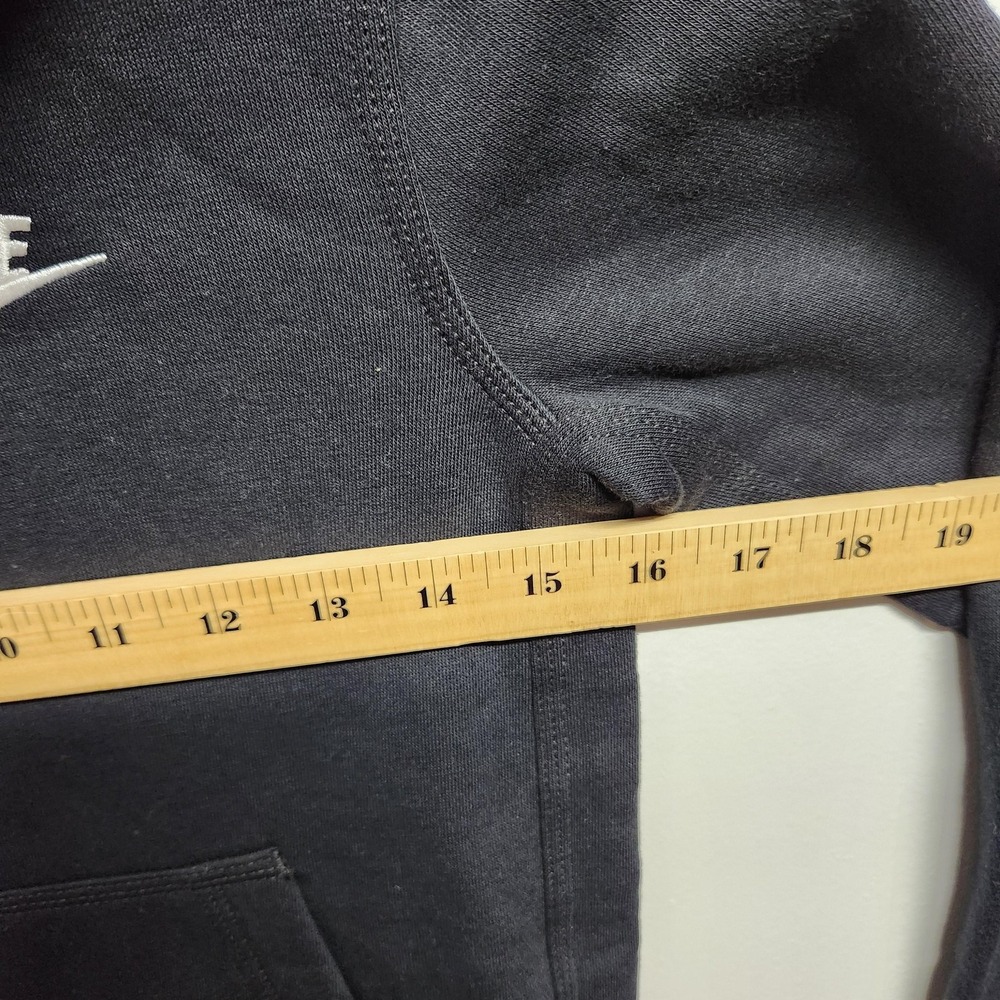 Nike Club Fleece Pullover Hoodie Sweatpants Set Youth Small Black Swoosh Joggers - Picture 7 of 13